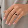 Silberring mit Onyx