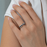 Silberring mit Onyx