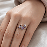 Silberring mit Amethyst