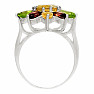 Mehrfarbiger Ring Silber Ag 925 R5008CWMT