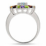 Mehrfarbiger Ring Silber Ag 925 R5077MLT
