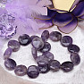 Amethyst-Scheibenarmband 2 cm