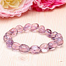 Amethyst lila Armband Nugget 10 mm