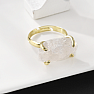 Ring für eine Hexe Rohkristall