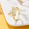 Ring für die Hexe Zitronenquarz