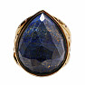 Lapislazuli-Ring im Schliff