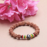 Rudraksha-Armband mit Dzi-Perle