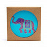 6er Set Feng Shui Untersetzer Elefant