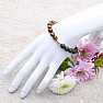 Tigerauge und Sandelholz-Buddha-Armband mit Shamballa-Verschluss