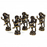 Feng Shui Figur Shiva Miniatur aus Messing