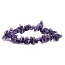 Armband und Ohrringe aus Amethyst