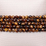 Tigerauge-Armband extra geschliffene Perlen in AA-Qualität