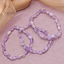Amethyst-Lavendel-Armband aus Trommelsteinen