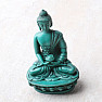Buddha mit einer Vase aus grüner Amrita-Figur