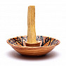 Schüssel Keramik braun zum Heizen von Palo Santo Holz