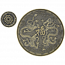Räucherstäbchenständer aus Metall mit Drachensymbolen aus Bronze