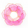 Candlestick Lotus offene Blume rosa