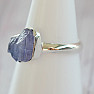 Tansanit Rohring Silber Ag 925 LOT388
