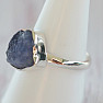 Tansanit Rohring Silber Ag 925 LOT392