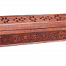 Holzkiste und Ständer für Räucherstäbchen mit Chakra-Symbolen