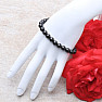 Elegantes Herrenarmband aus Turmalin-Skoryl