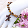 Tiger Eye Buddha hatte ein Chakra-Armband