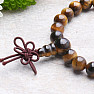 Tiger Eye Buddha hatte ein Buddha-Kopf-Chakra-Armband