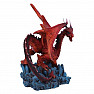 Statuette roter Drache Wächter