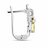 Silberohrringe mit geschliffenen Citrinen Ag 925 026541 CT