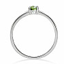 Moldavit-Schliffring Silber Ag 925 RBC307