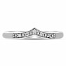 Silberring mit geschliffenem Diamanten Ag 925 016262 DIA