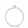 Silberring mit geschliffenem Diamanten Ag 925 017332 DIA