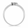 Silberring mit geschliffenem Diamanten Ag 925 017333 DIA