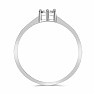 Silberring mit geschliffenem Diamanten Ag 925 017346 DIA