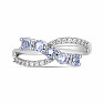 Silberring mit Blue Sky Topas und Zirkonen Ag 925 026296 BT