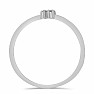 Silberring mit geschliffenem Diamanten Ag 925 050206 DIA