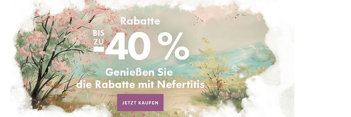 Nutzen Sie das exklusive Mai-Angebot – Rabatte bis zu 40 %.