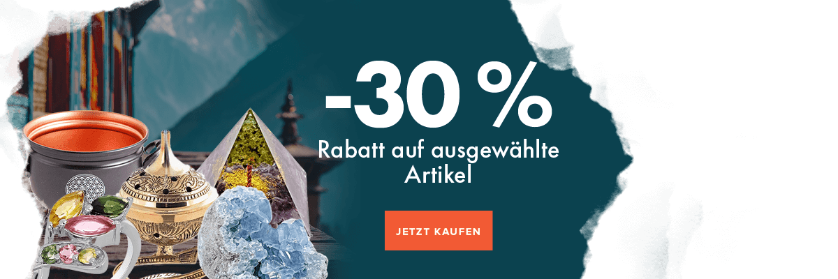 30 % RABATT auf Tausende ausgewählter Produkte – das lohnt sich!