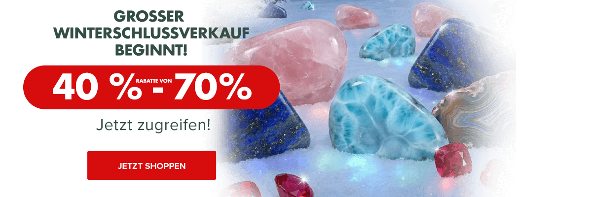 Großer Winter-Ausverkauf beginnt! Rabatte bis zu 70 %