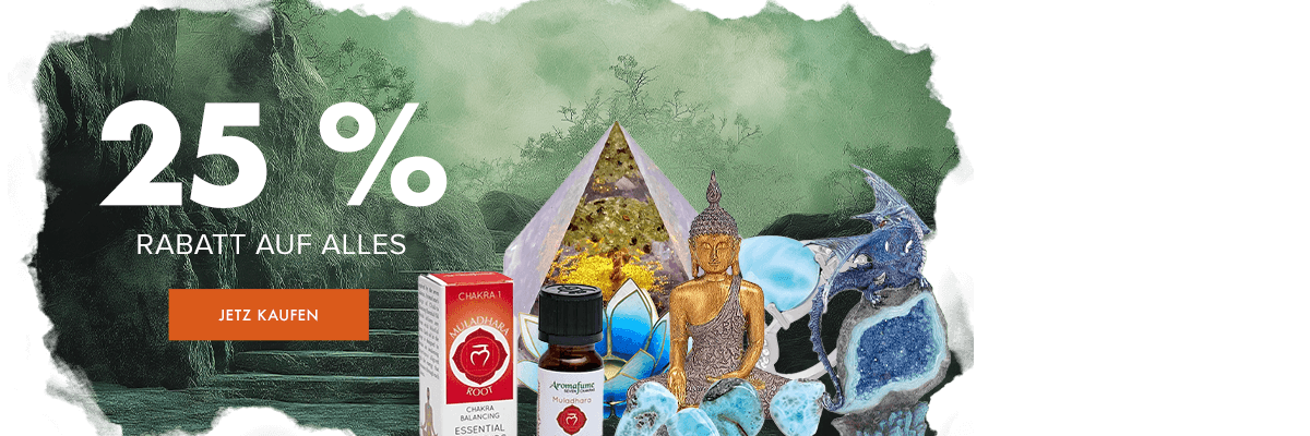 25 % Mega-Rabatt auf alle Waren